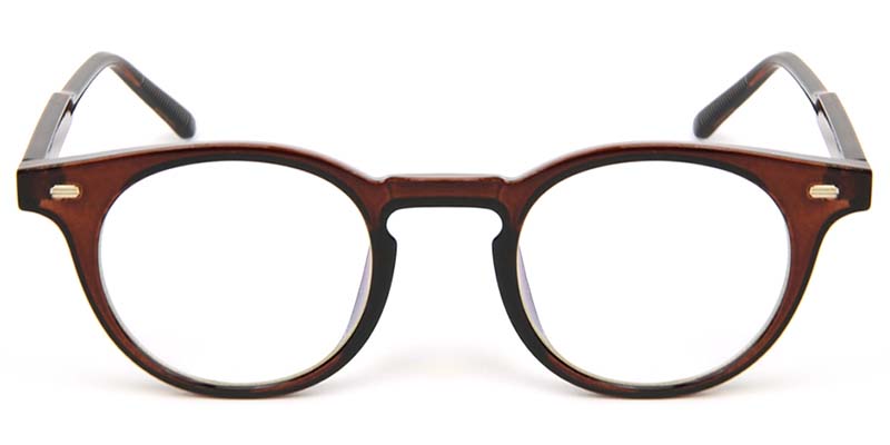Round Glasses Red