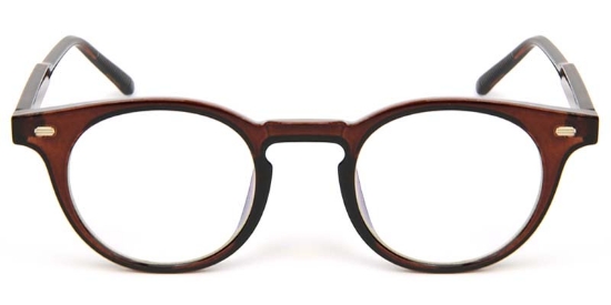 Round Red Glasses