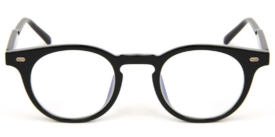 Round Black Glasses
