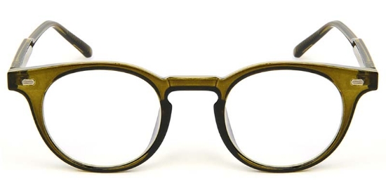 Round Brown Glasses