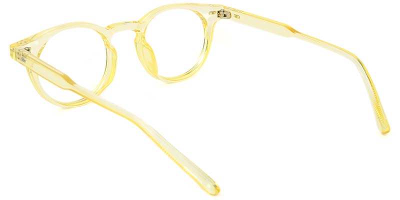 Hana Glasses Transparent_Yellow