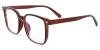 Picture of Square Red Glasses