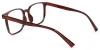 Picture of Square Red Glasses