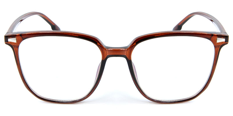 Square Glasses Red