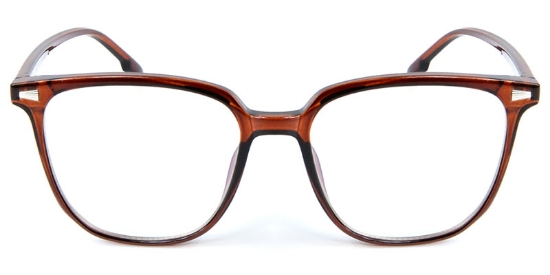 Square Red Glasses