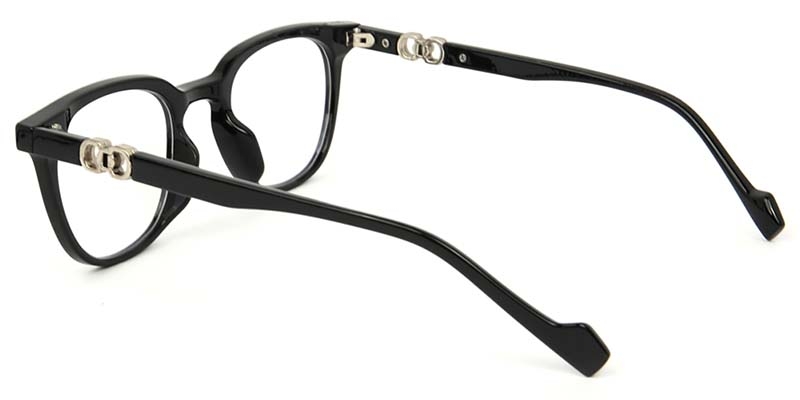 Picture of Square Black Glasses