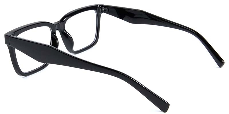 Picture of Rectangle Black Glasses