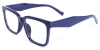 Picture of Rectangle Blue Glasses