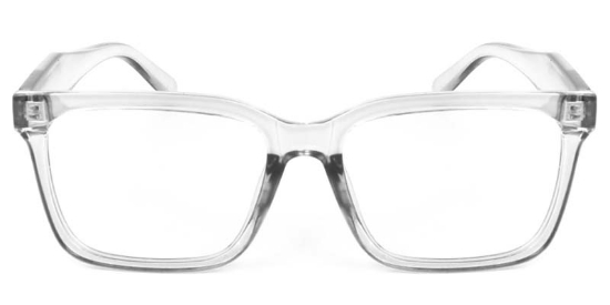 Rectangle Gray Glasses