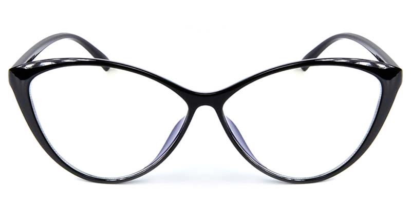 Cat Eye Glasses Black