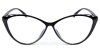 Picture of Cat Eye Black Glasses