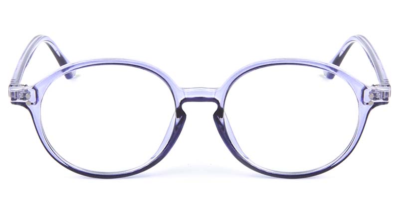 Round Glasses Purple