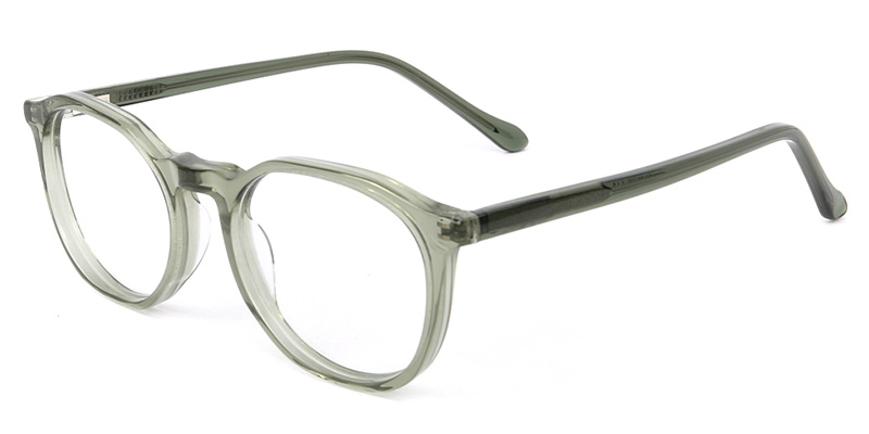 Moss​ Glasses Transparent_Green