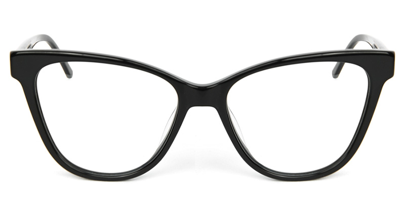 Cat Eye Glasses Black