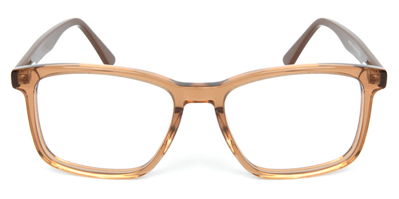 Square Glasses Brown