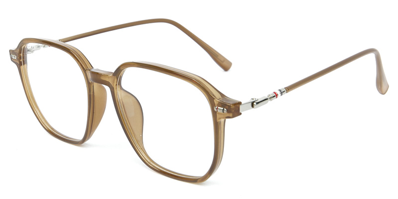 Rise​ Glasses Transparent_Brown