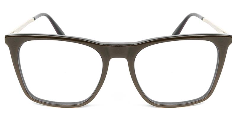 Square Glasses Brown