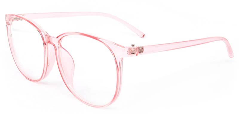 Aura​ Glasses Transparent_Pink