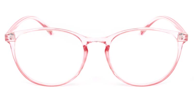 Oval Glasses Pink
