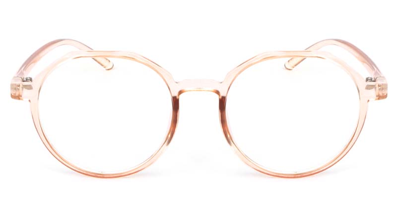 Round Glasses Orange