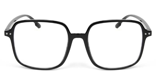Square Black Glasses