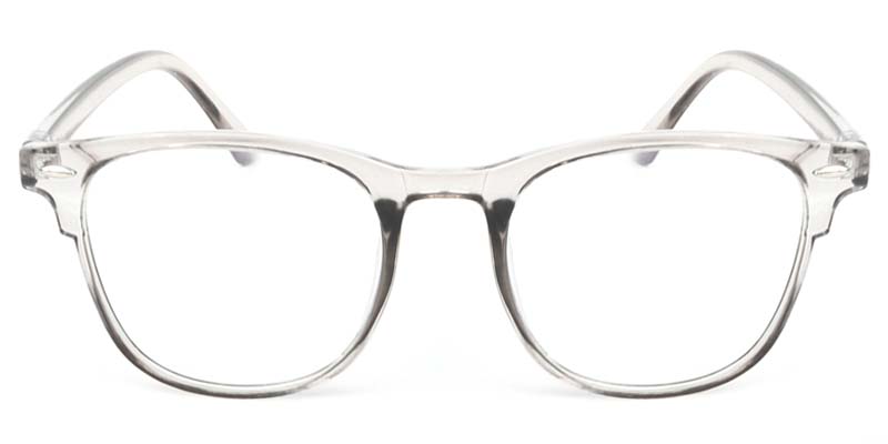 Browline Glasses Gray