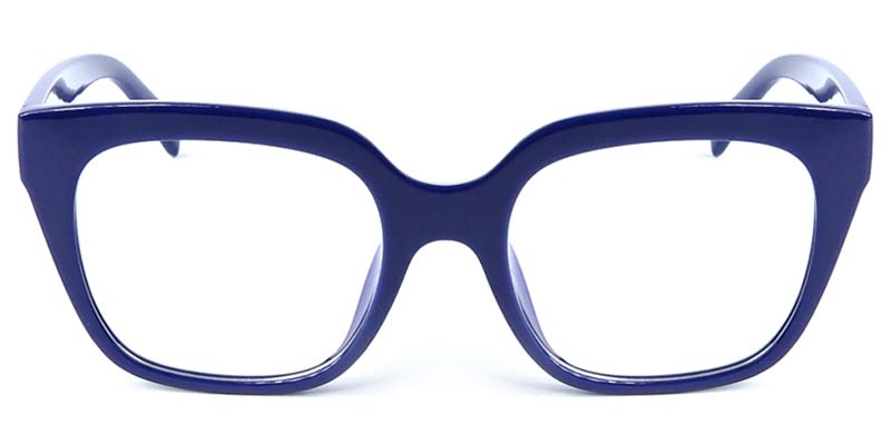 Picture of Browline Blue Glasses