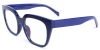 Picture of Browline Blue Glasses