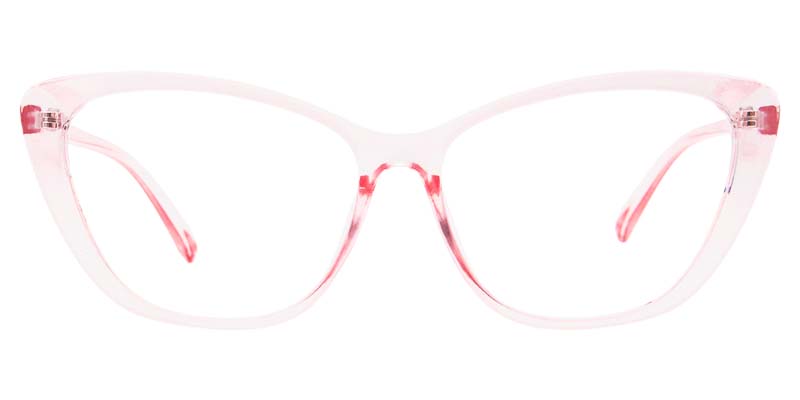 Gwen Glasses Transparent_Pink