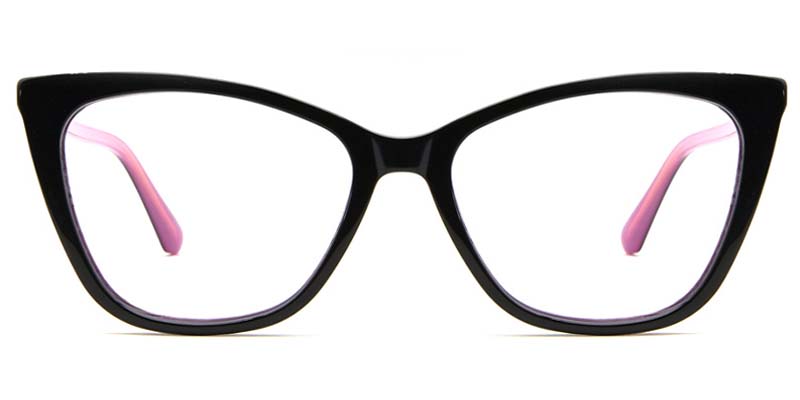 Greta Glasses Black_Purple