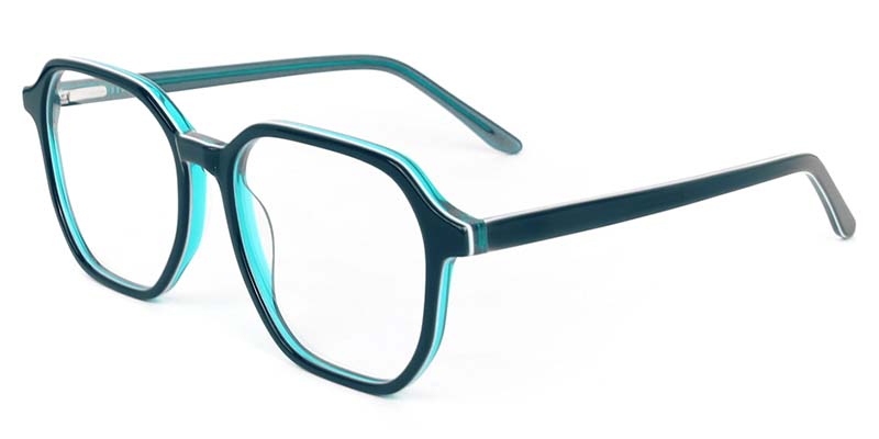 Fern​ Glasses Black_Green