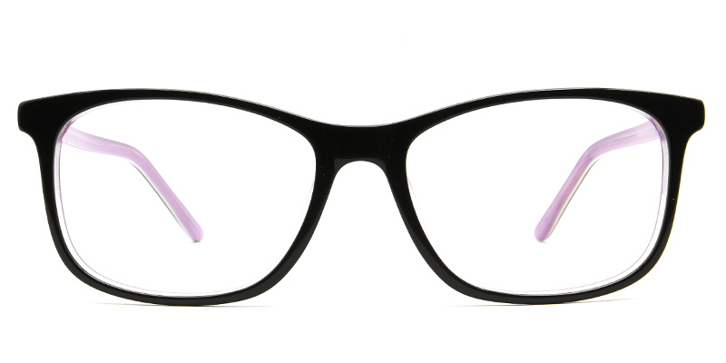 Haze Glasses Black_Purple