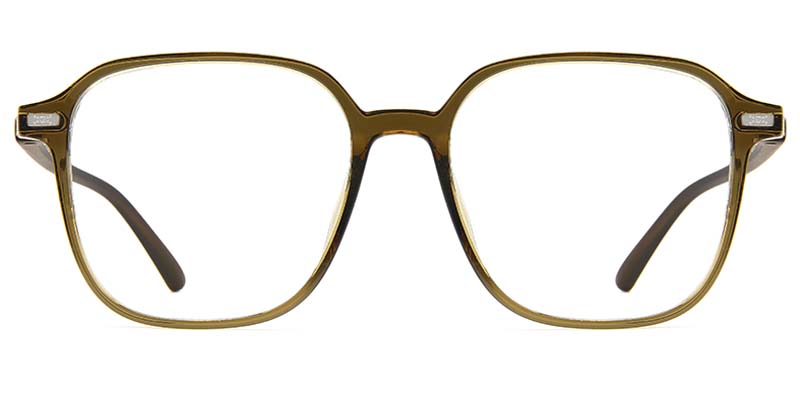 Elan Glasses Transparent_Green