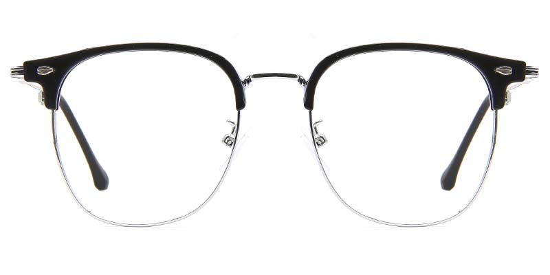 Brio Glasses Silver_Black