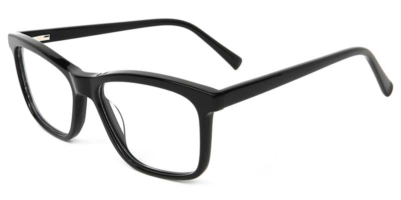Amber​ Glasses Black