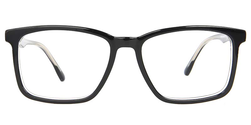 Poise Glasses Black_Transparent