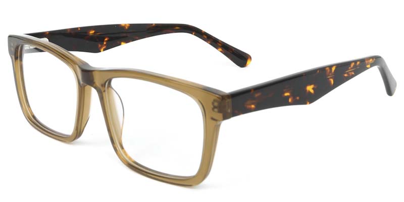 Charm​ Glasses Transparent_Brown