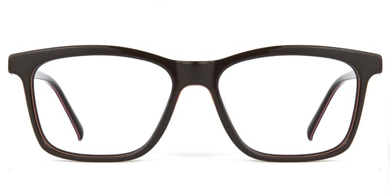 Amber Glasses Black_Orange