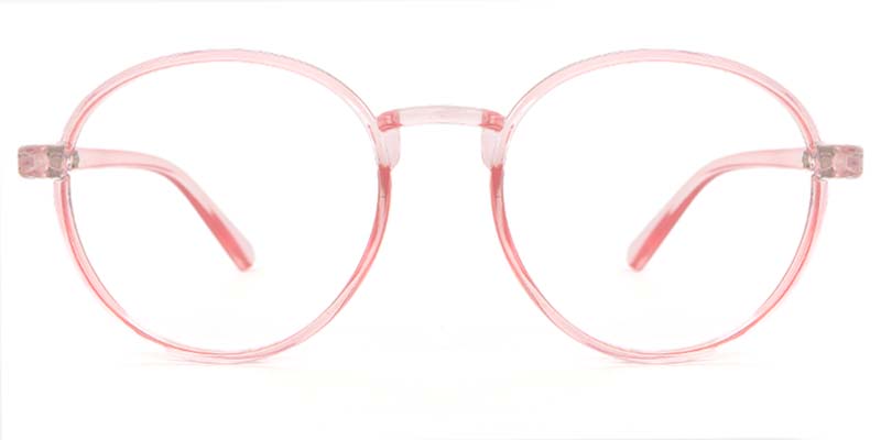 Eclat Glasses Transparent_Pink