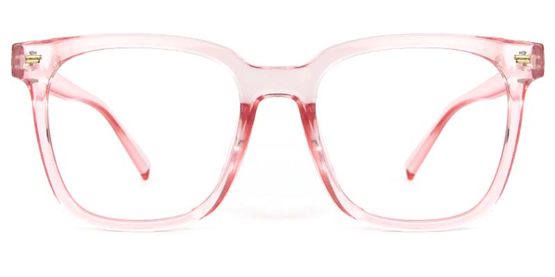 Pizzazz Glasses Transparent_Pink