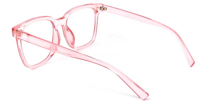 Pizzazz​ Glasses Transparent_Pink