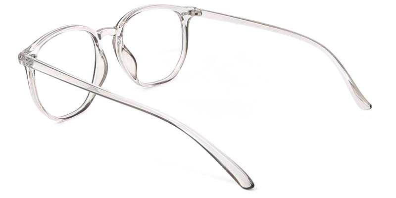 Satin​ Glasses Transparent_Gray
