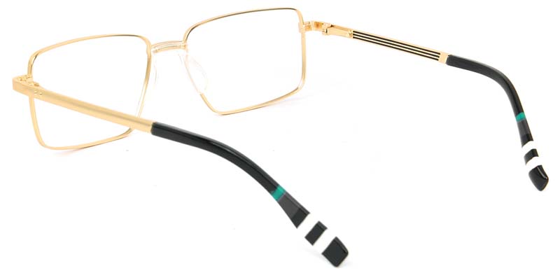 Flora​ Glasses Gold_Black