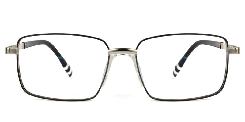 Lichen Glasses Silver_Black