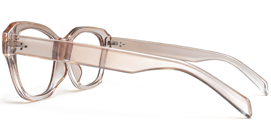 Bram​ Glasses Transparent_Pink