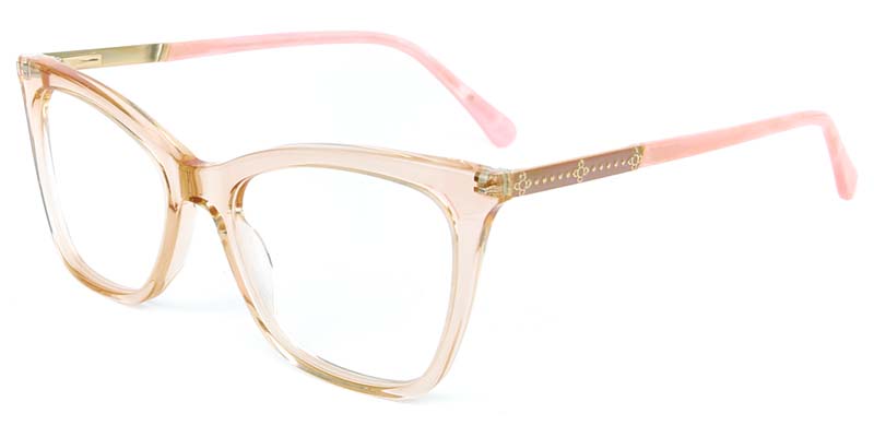 Peach​ Glasses Transparent_Champagne