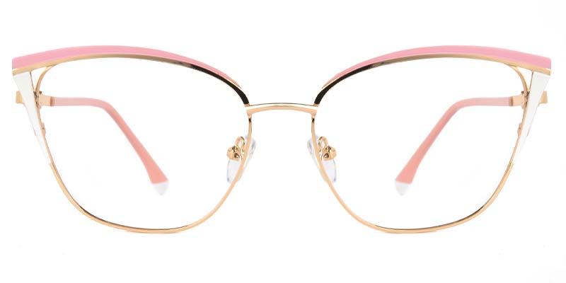 Tulip Glasses Gold_Pink