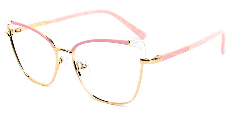 Sedge​ Glasses Gold_Pink