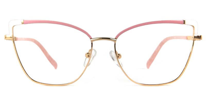 Sedge Glasses Gold_Pink