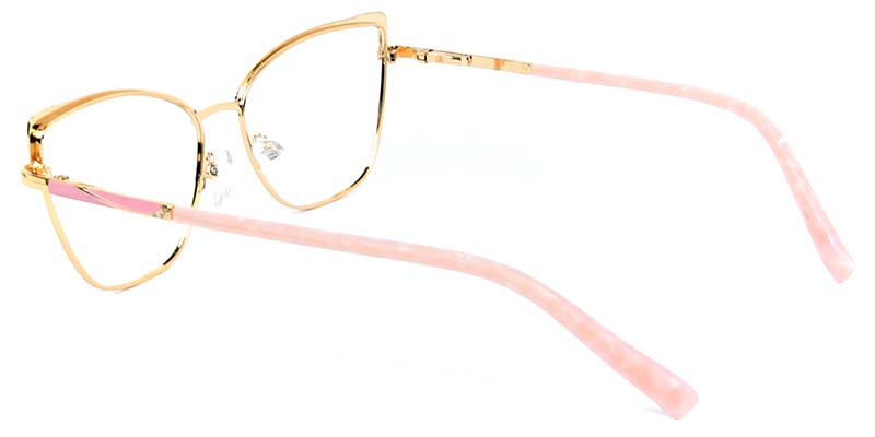 Sedge​ Glasses Gold_Pink